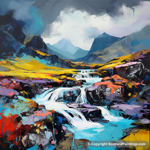 Painting - Isle of Skye - Scotland in Summer