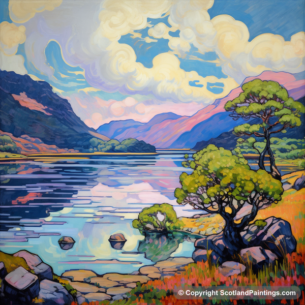 Painting - Loch Morar - Scotland in Summer