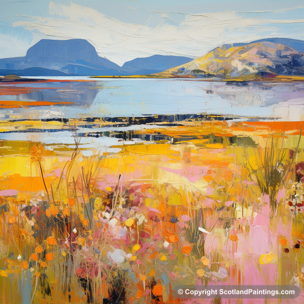 Painting - Isle of Raasay - Scotland in Summer