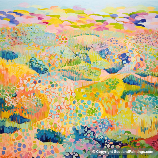 Painting - Glenesk - Scotland in Summer