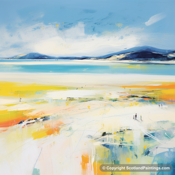 Painting - Luskentyre Beach - Scotland in Summer