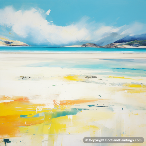 Painting - Luskentyre Beach - Scotland in Summer