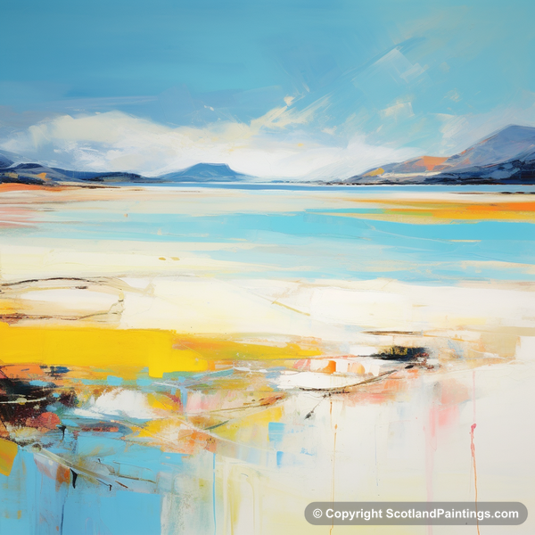 Painting - Luskentyre Beach - Scotland in Summer