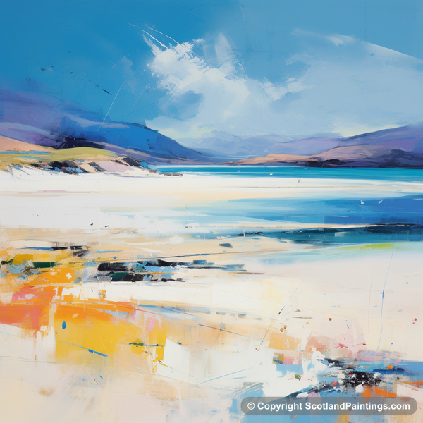 Painting - Luskentyre Beach - Scotland in Summer