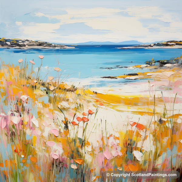 Painting - Isle of Gigha - Scotland in Summer