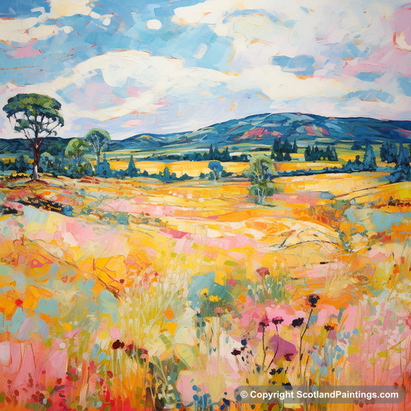 Painting - Glen Tanar - Scotland in Summer