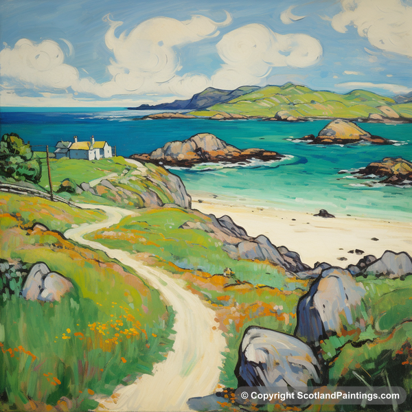 Painting - Isle of Iona - Scotland in Summer