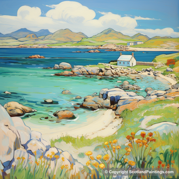 Painting - Isle of Iona - Scotland in Summer