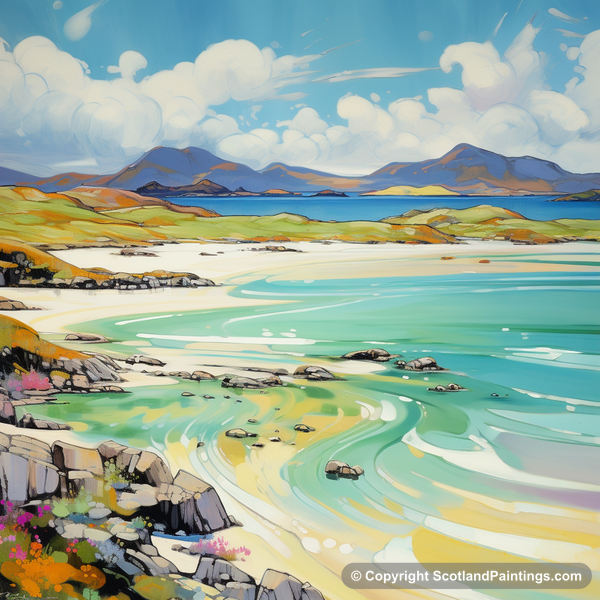 Painting - Isle of Harris - Scotland in Summer