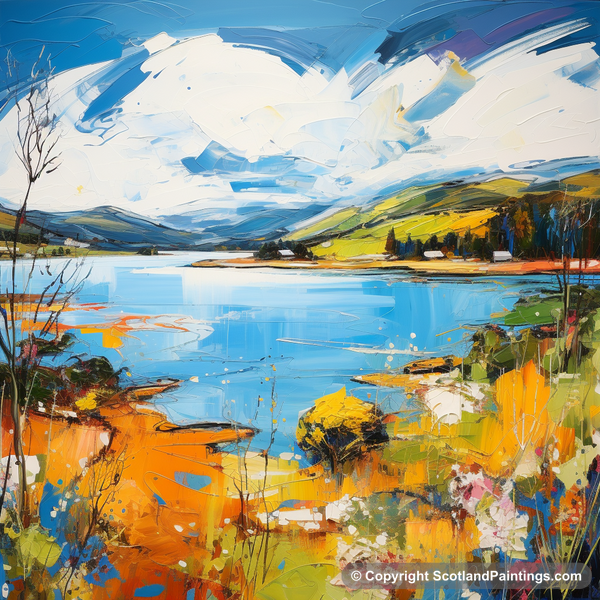 Painting - Loch Fyne - Scotland in Summer