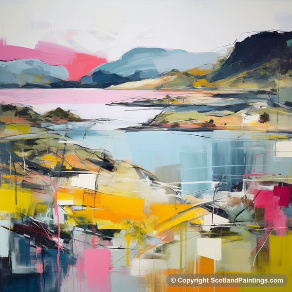 Painting - Loch Morar - Scotland in Summer