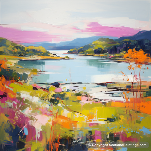 Painting - Loch Morar - Scotland in Summer