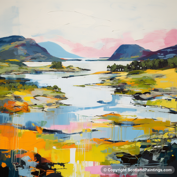 Painting - Loch Morar - Scotland in Summer