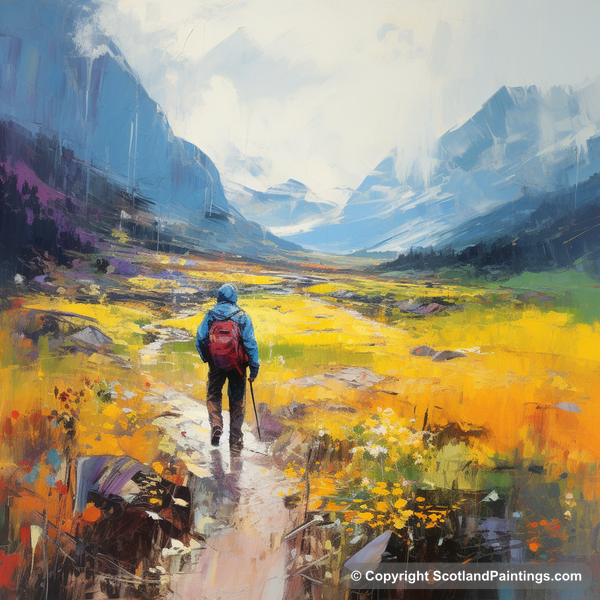 Painting - Glencoe - Scotland in Summer