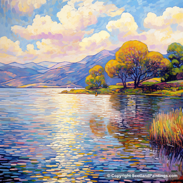 Painting - Loch Lomond - Scotland in Summer