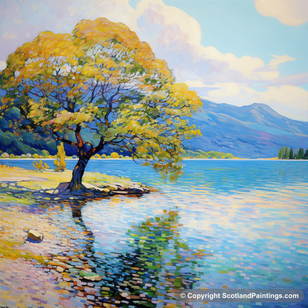 Painting - Loch Lomond - Scotland in Summer