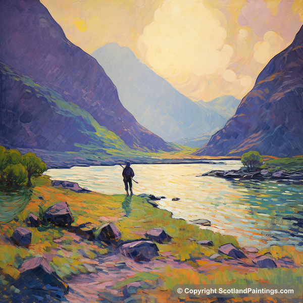 Painting - Glencoe - Scotland in Summer