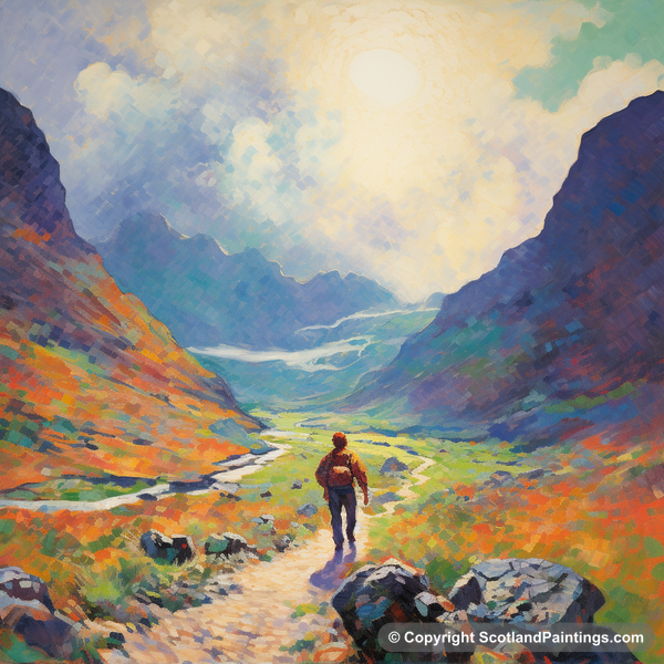 Painting - Glencoe - Scotland in Summer