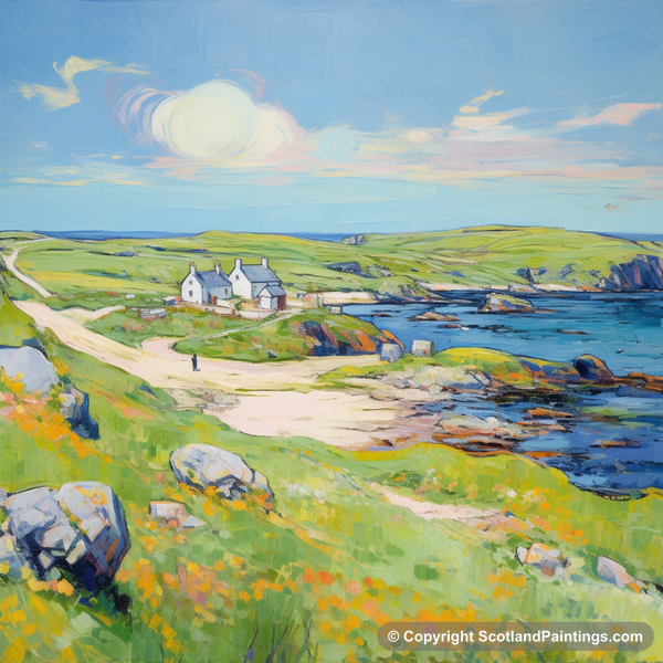 Painting - Isle of Lewis - Scotland in Summer