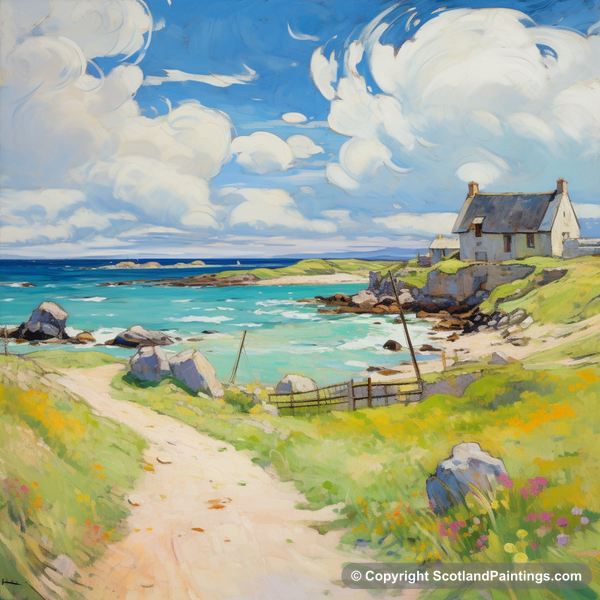 Painting - Isle of Lewis - Scotland in Summer