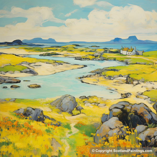 Painting - Isle of Lewis - Scotland in Summer