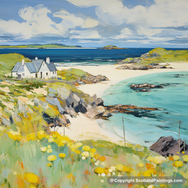 Painting - Isle of Lewis - Scotland in Summer