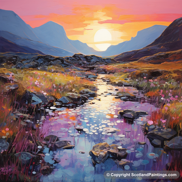 Painting - Isle of Skye - Scotland in Summer