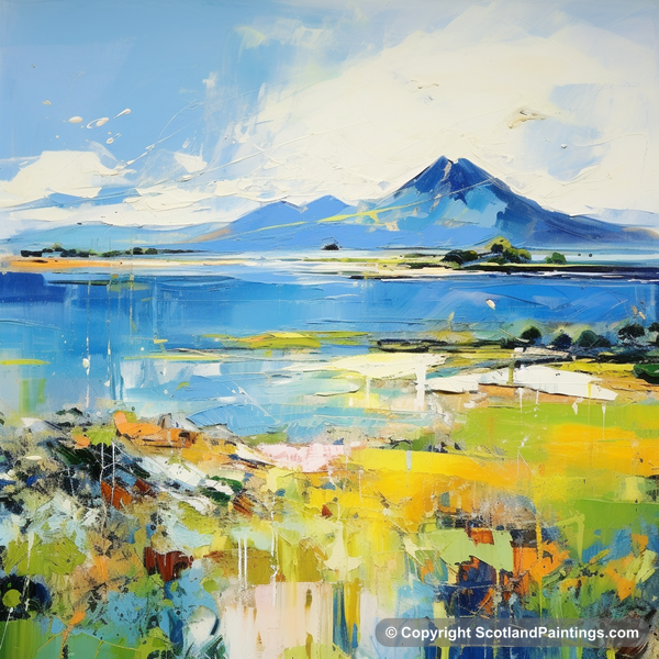 Painting - Isle of Arran - Scotland in Summer