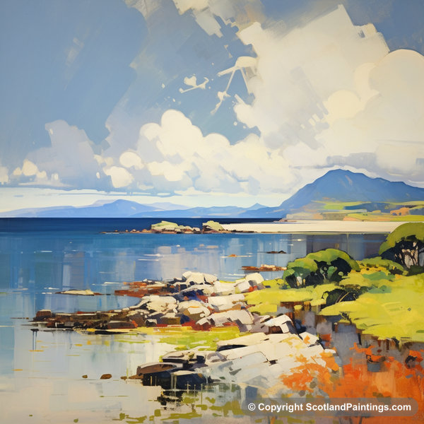 Painting - Isle of Arran - Scotland in Summer