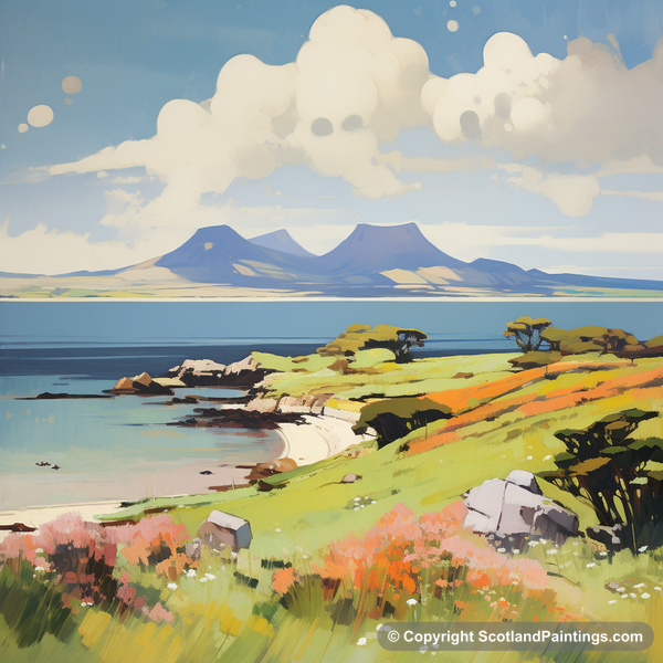 Painting - Isle of Arran - Scotland in Summer