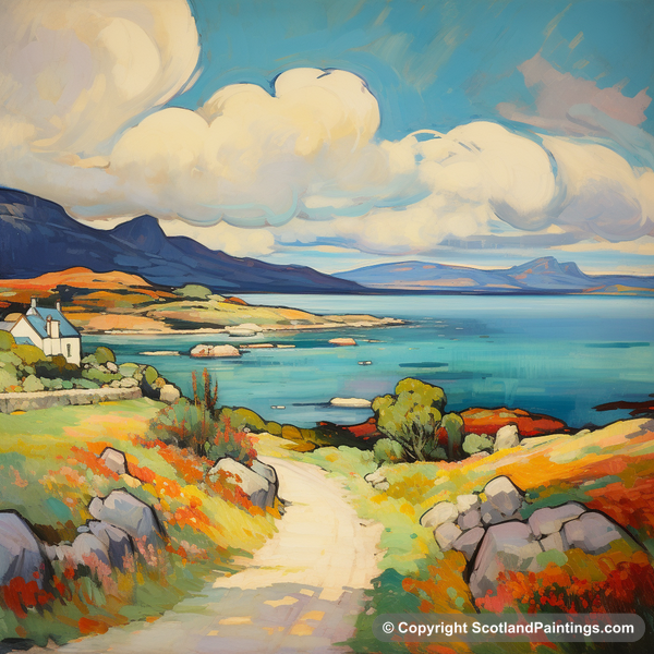 Painting - Isle of Jura - Scotland in Summer