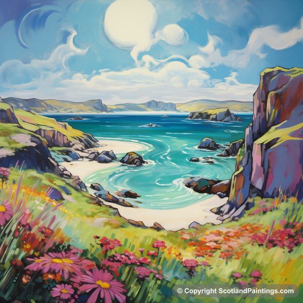 Painting - Isle of Lewis - Scotland in Summer