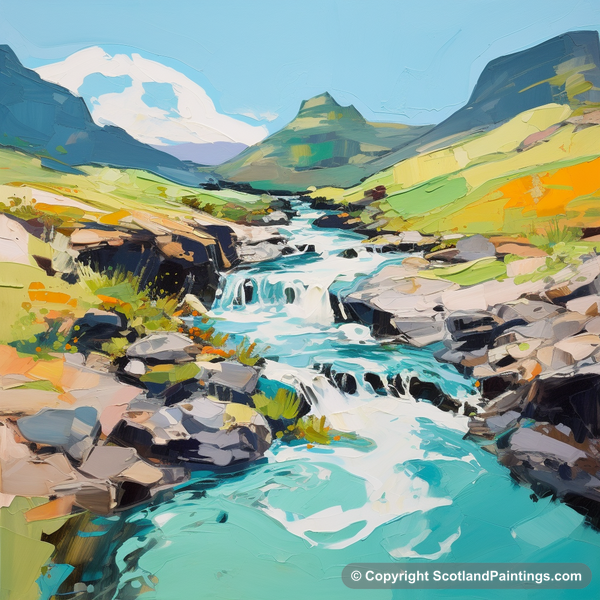 Painting - Isle of Skye - Scotland in Summer