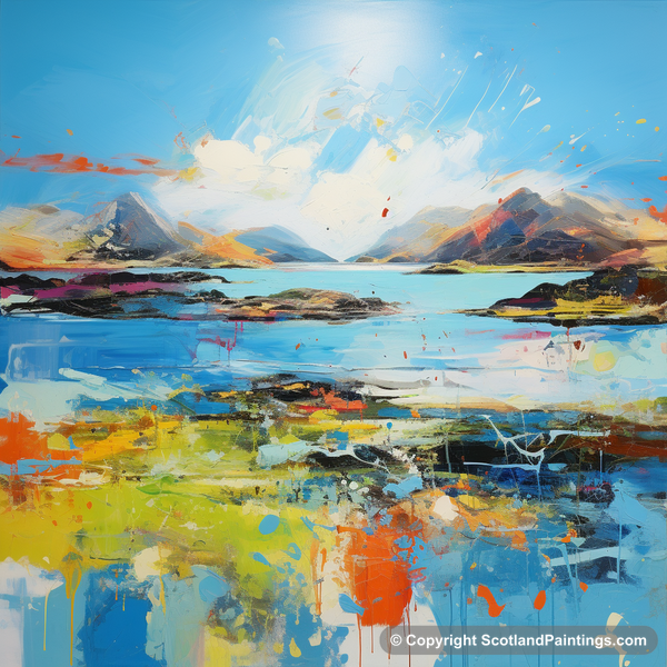 Painting - Isle of Ulva - Scotland in Summer