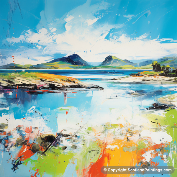 Painting - Isle of Ulva - Scotland in Summer