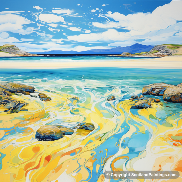 Painting - Luskentyre Sands - Scotland in Summer