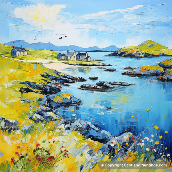 Painting - Isle of Lewis - Scotland in Summer