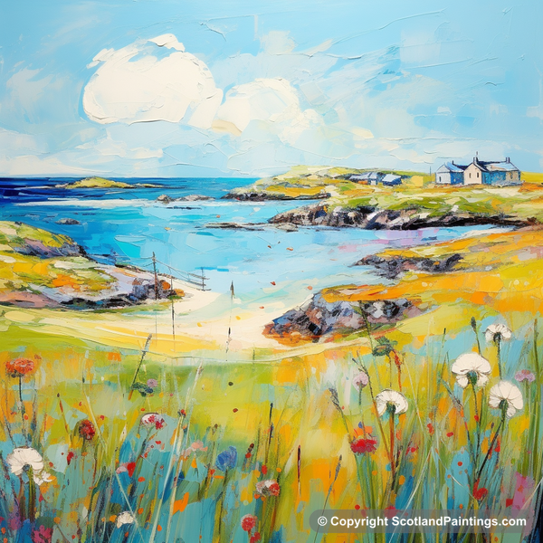 Painting - Isle of Lewis - Scotland in Summer