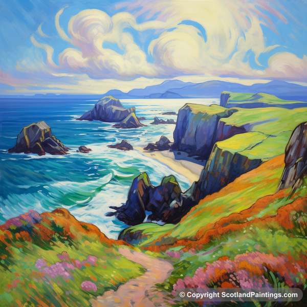 Painting - Isle of Lewis - Scotland in Summer