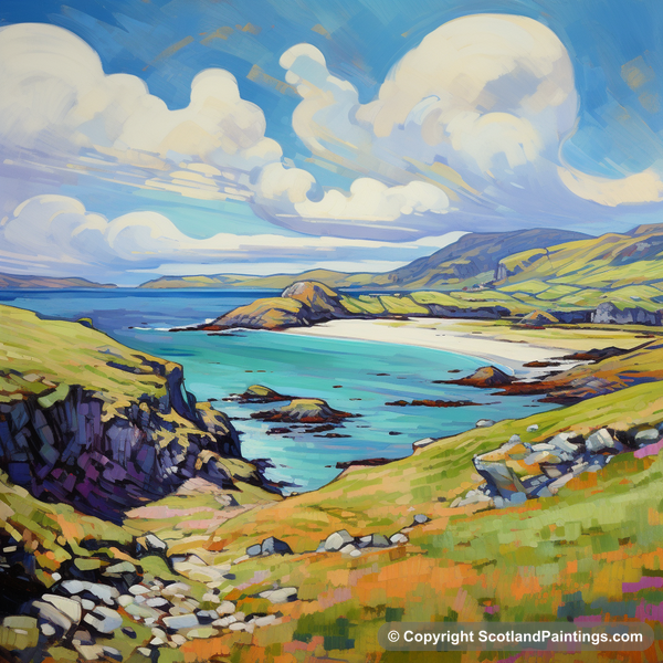 Painting - Isle of Lewis - Scotland in Summer