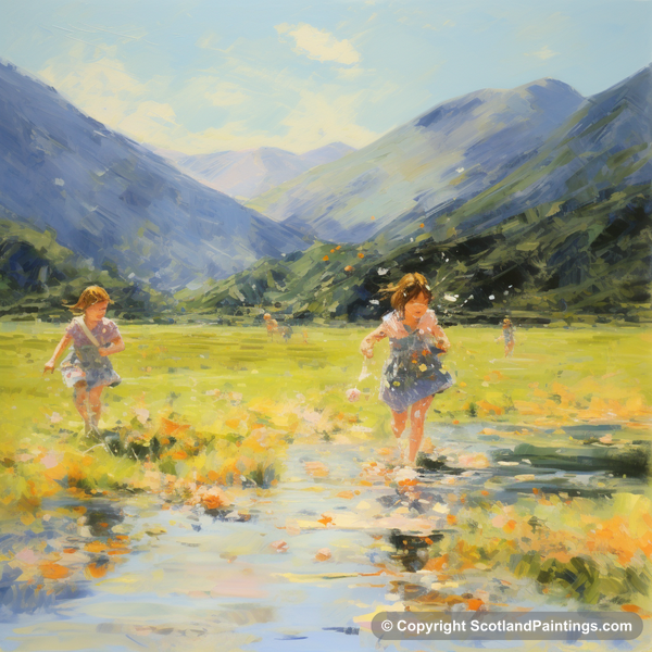 Painting - Glencoe - Scotland in Summer