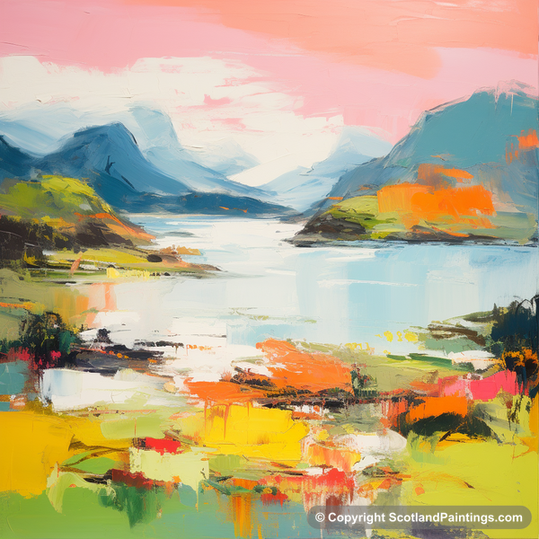 Painting - Loch Morar - Scotland in Summer