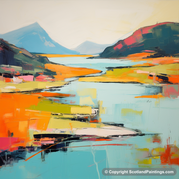 Painting - Loch Morar - Scotland in Summer