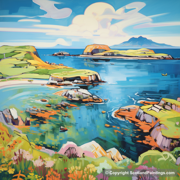 Painting - Isle of Skye - Scotland in Summer