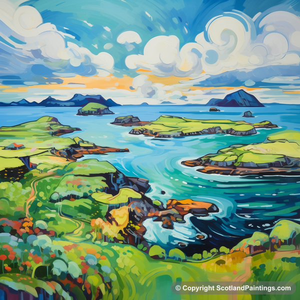 Painting - Isle of Skye - Scotland in Summer