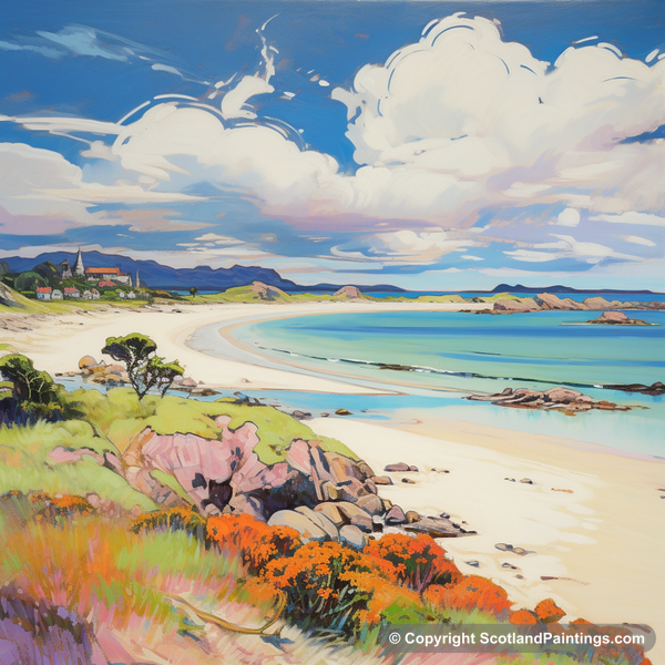 Painting - Arisaig Beach - Scotland in Summer