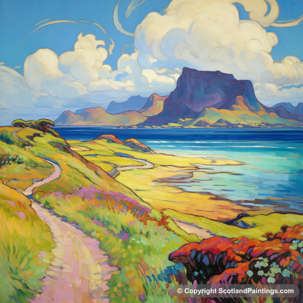 Painting - Isle of Eigg - Scotland in Summer