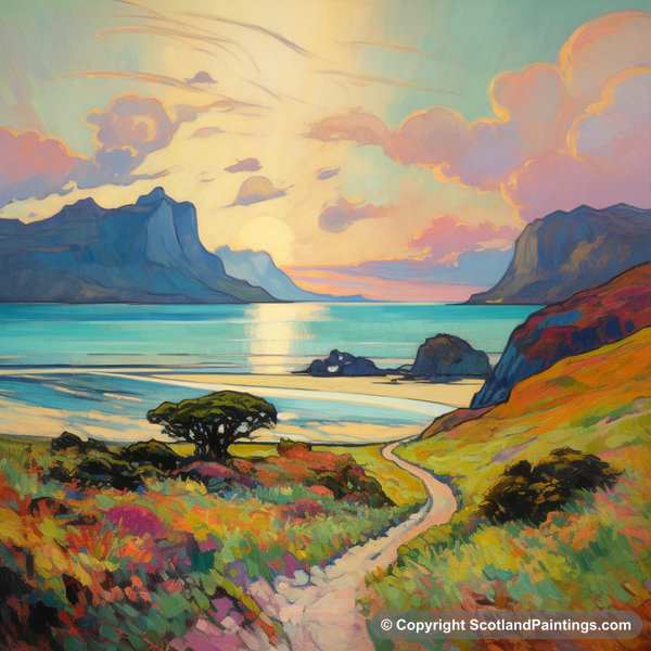 Painting - Isle of Eigg - Scotland in Summer