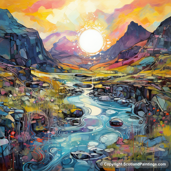 Painting - Isle of Skye - Scotland in Summer