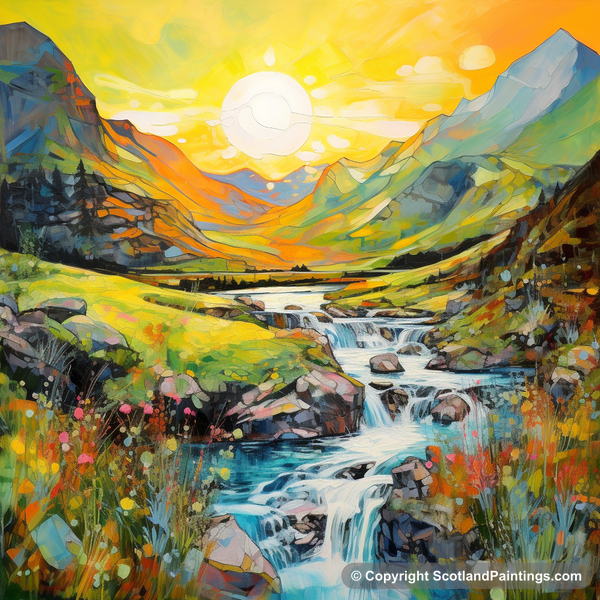 Painting - Isle of Skye - Scotland in Summer